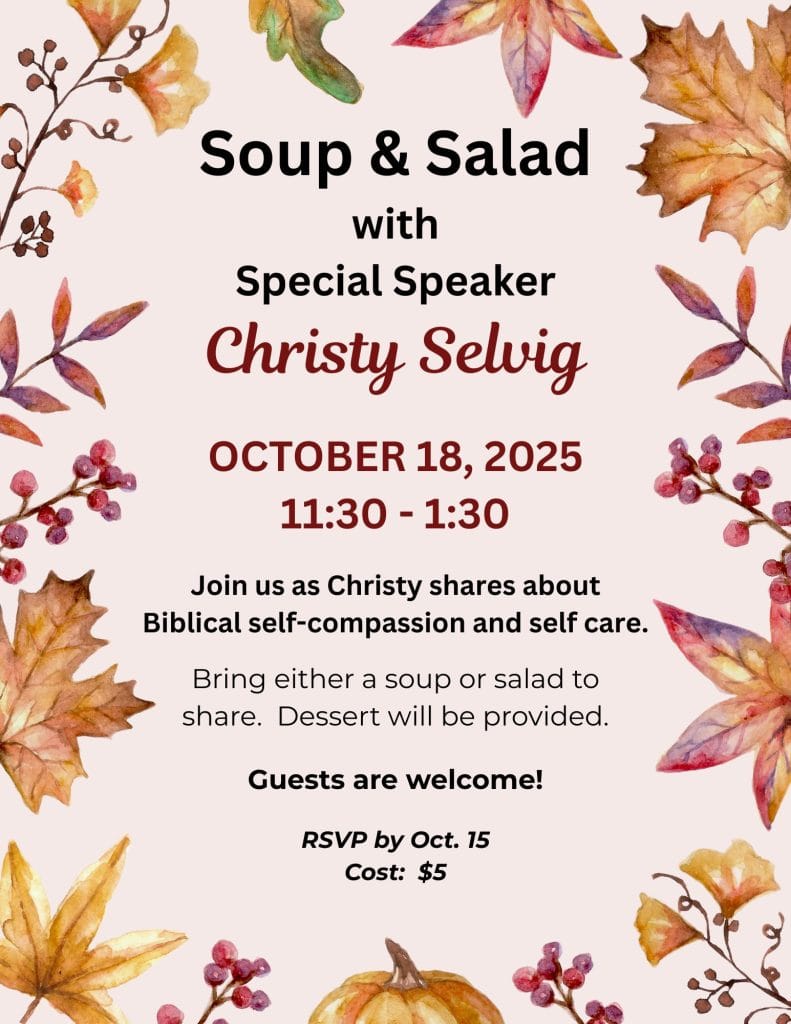 CSTrinity Women's Event October Flyer